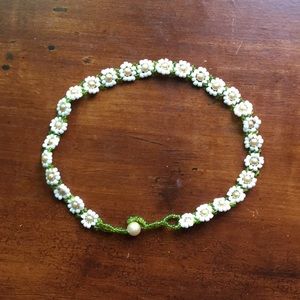 🌕 flower cute simple Choker( necklace)